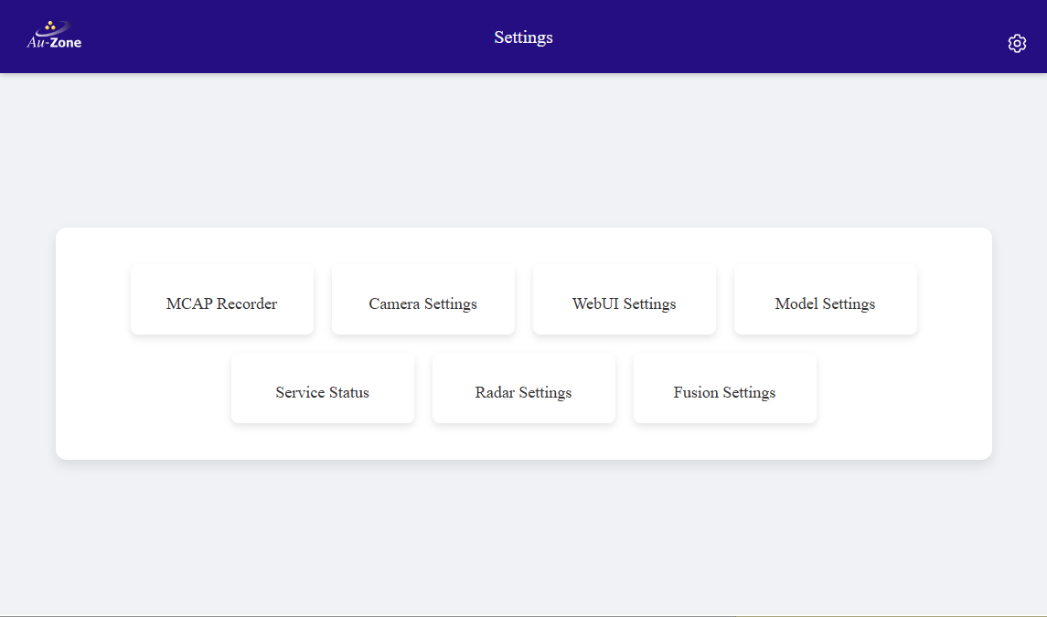 root Settings page